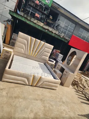 High Quality Padded 6by6 Set of Bed.