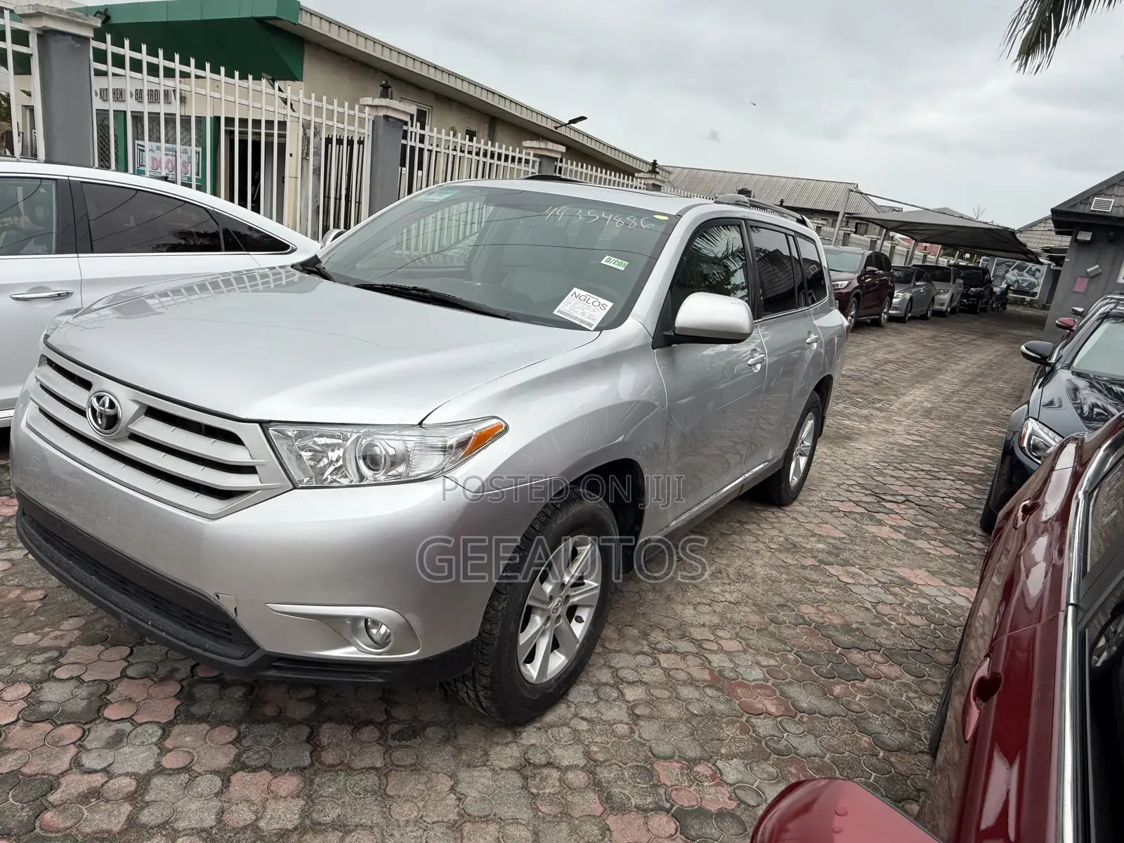Toyota Highlander Limited 2012 Silver