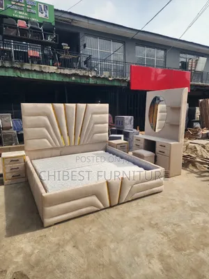 5ft Tall Padded 6by6 Set of Bed.