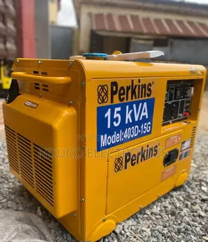 Original Perkins 15kva Diesel Generator  Copper