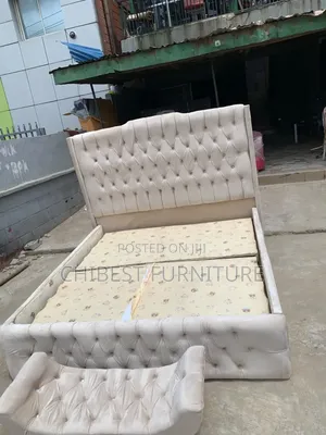 Brand New 6by6 Bed With Footrest