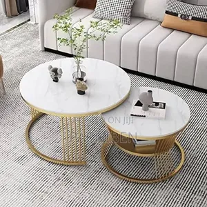 Elegant Faux Marble Centre Table