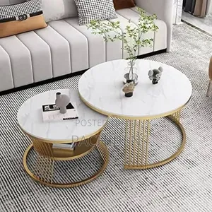 Elegant Faux Marble Centre Table