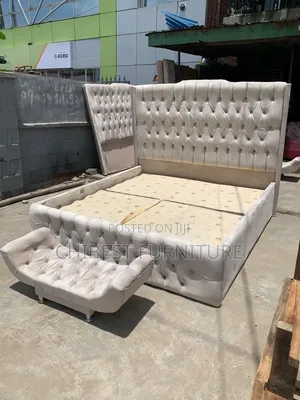 5ft Tall 6by6 Bed Stand With Its Footrest