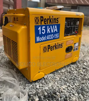 Original Perkins 15kva Diesel Generator  Copper Soundproof
