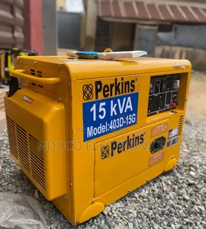 Original Perkins 15kva Diesel Generator  Copper Soundproof