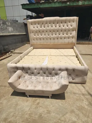 Executive 6by6 Cream Coloured Bed Stand