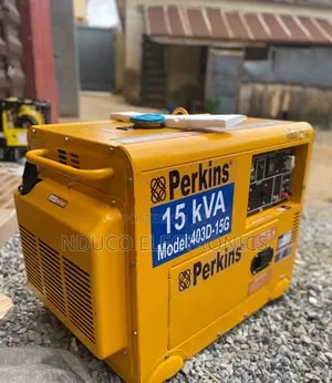 Original Perkins 15kva Diesel Generator  Copper