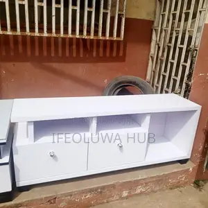 White TV Shelf
