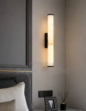 Nordic Minimalist Marble Wall Lamp, Living Room Background Wall Light