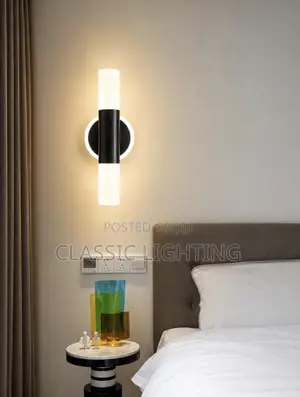 LED Wall Lamp Foyer Bedroom Sconce Aisle Dining Room Lighting Clear