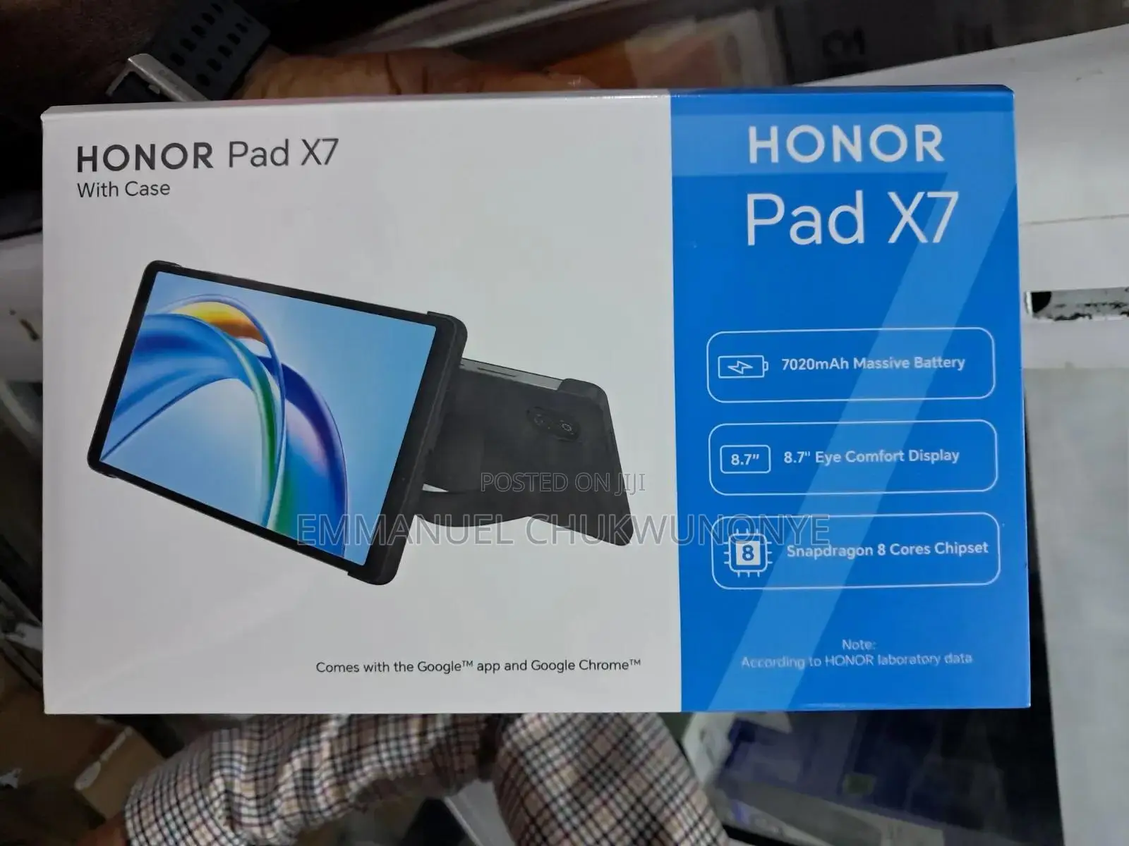 New Honor Pad X7 128 GB Black