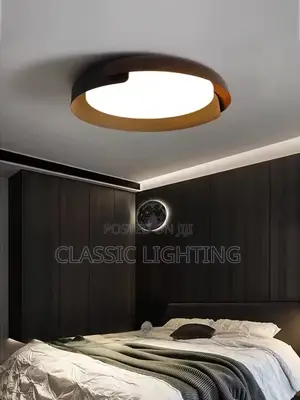Simple and Modern Log Wabi-Sabi Wind Nordic Ceiling Light