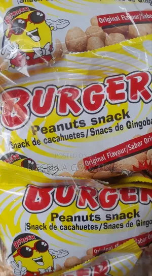 Burger Peanut Snacks 45g ×144pieces