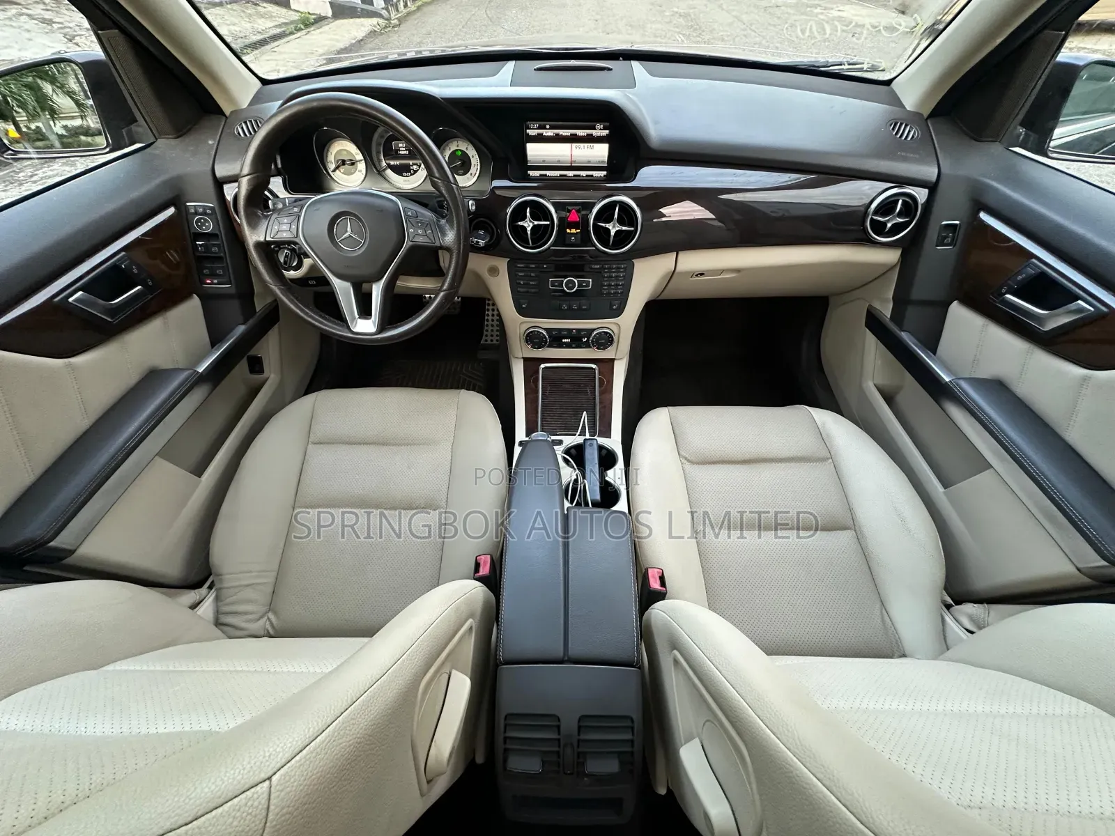 Mercedes-Benz GLK-Class 2013 Blue