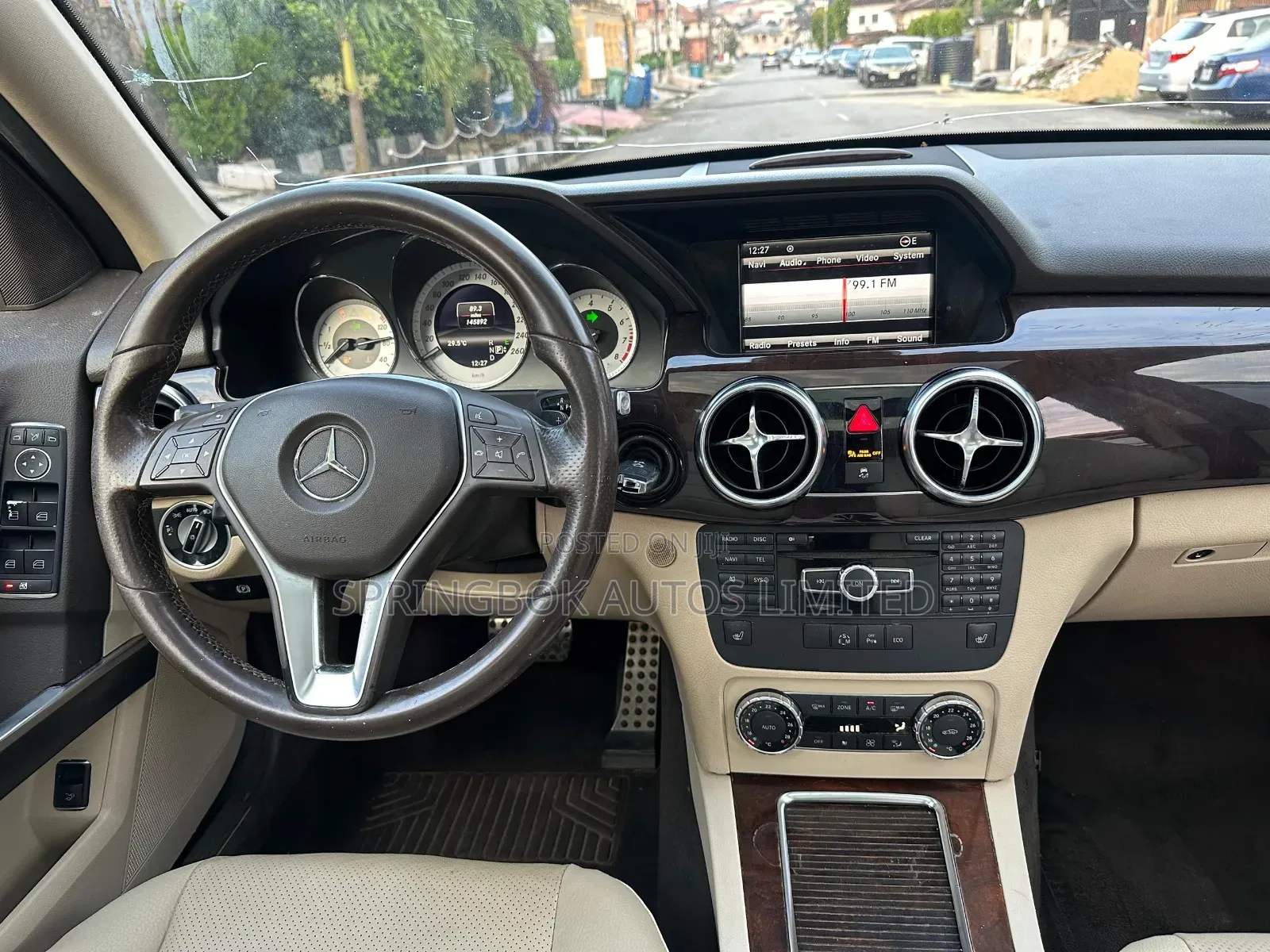 Mercedes-Benz GLK-Class 2013 Blue