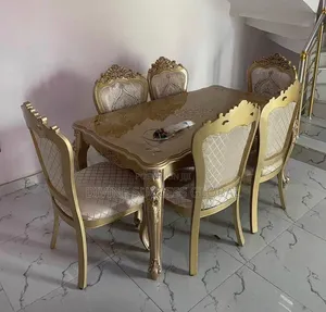 Top Quality Imported Luxury Royal Dining Table With 6 Chairs