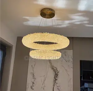 Modern Crystal Living Room Pendant Light Indoor Lighting Ceiling Light