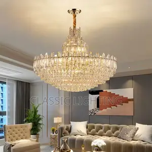 Light Luxury Design Living Room Dining Room Crystal Chandelier