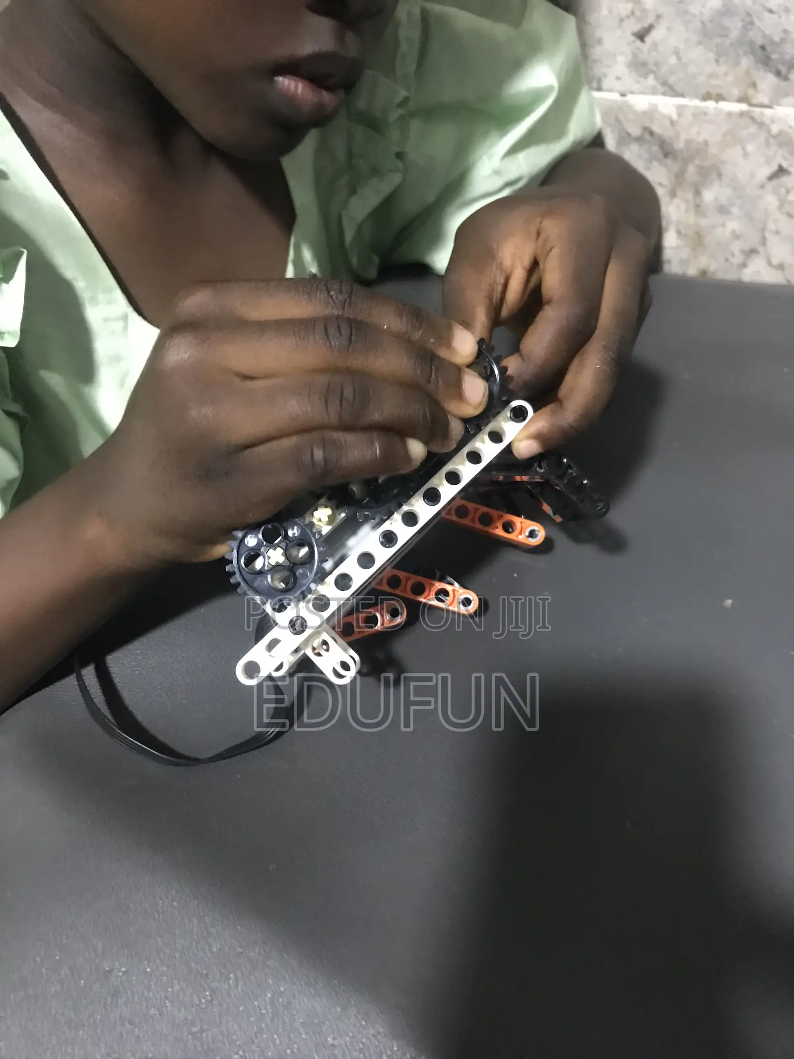 DIY Technical Power Function Motor Walking Robot