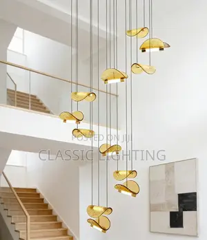 Staircase Ceiling Chandelier Modern 2026 Lights for Living Room Decor
