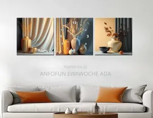 3-in-1 Decorative Wall Clock