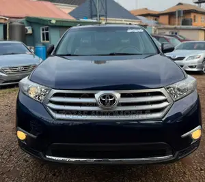 Toyota Highlander Hybrid Limited 2012 Blue