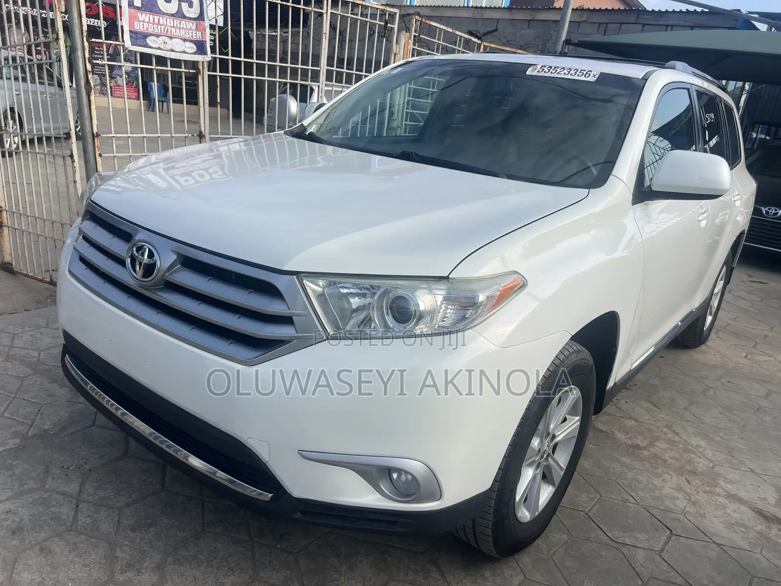 Toyota Highlander 2013 White