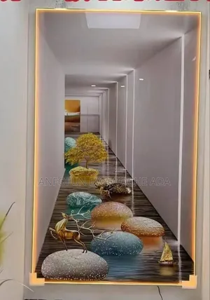 Light Crystal Stone Quality Acrylic Frame – 160cm × 85cm