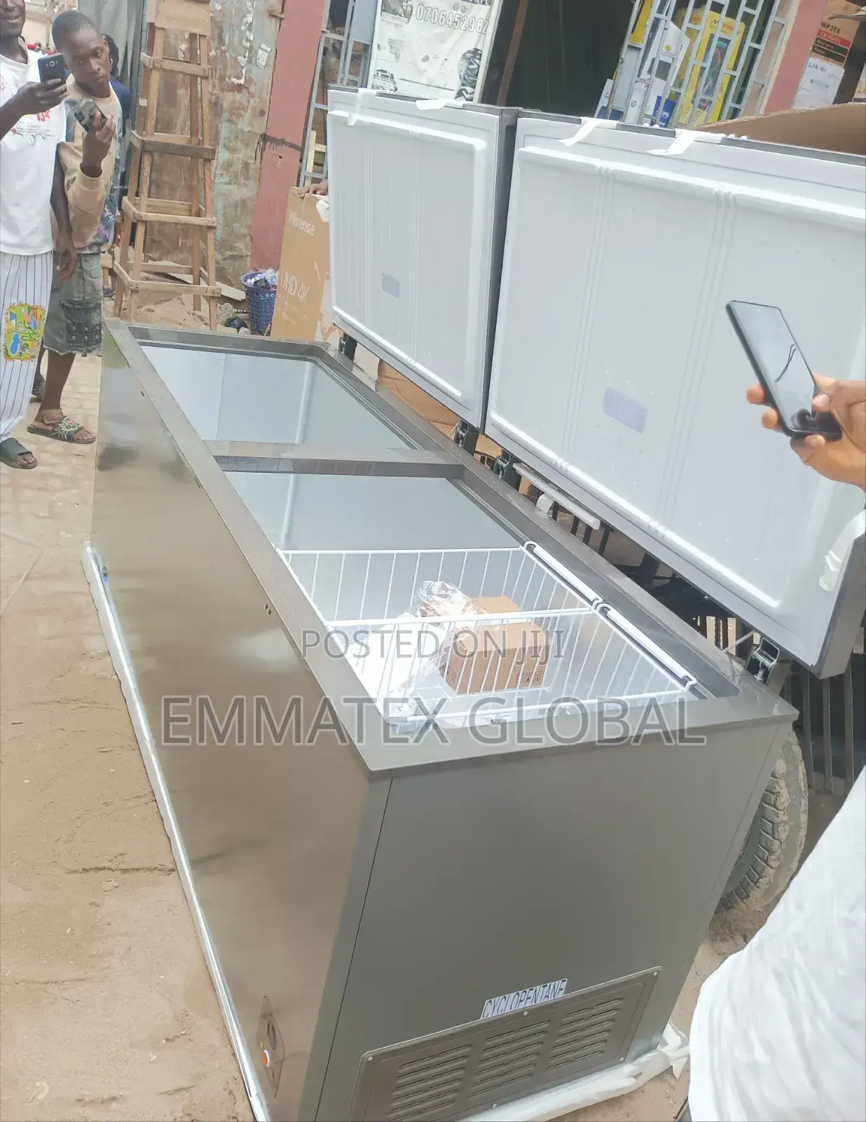 Biggest Double Door Freezer Hisense 702L