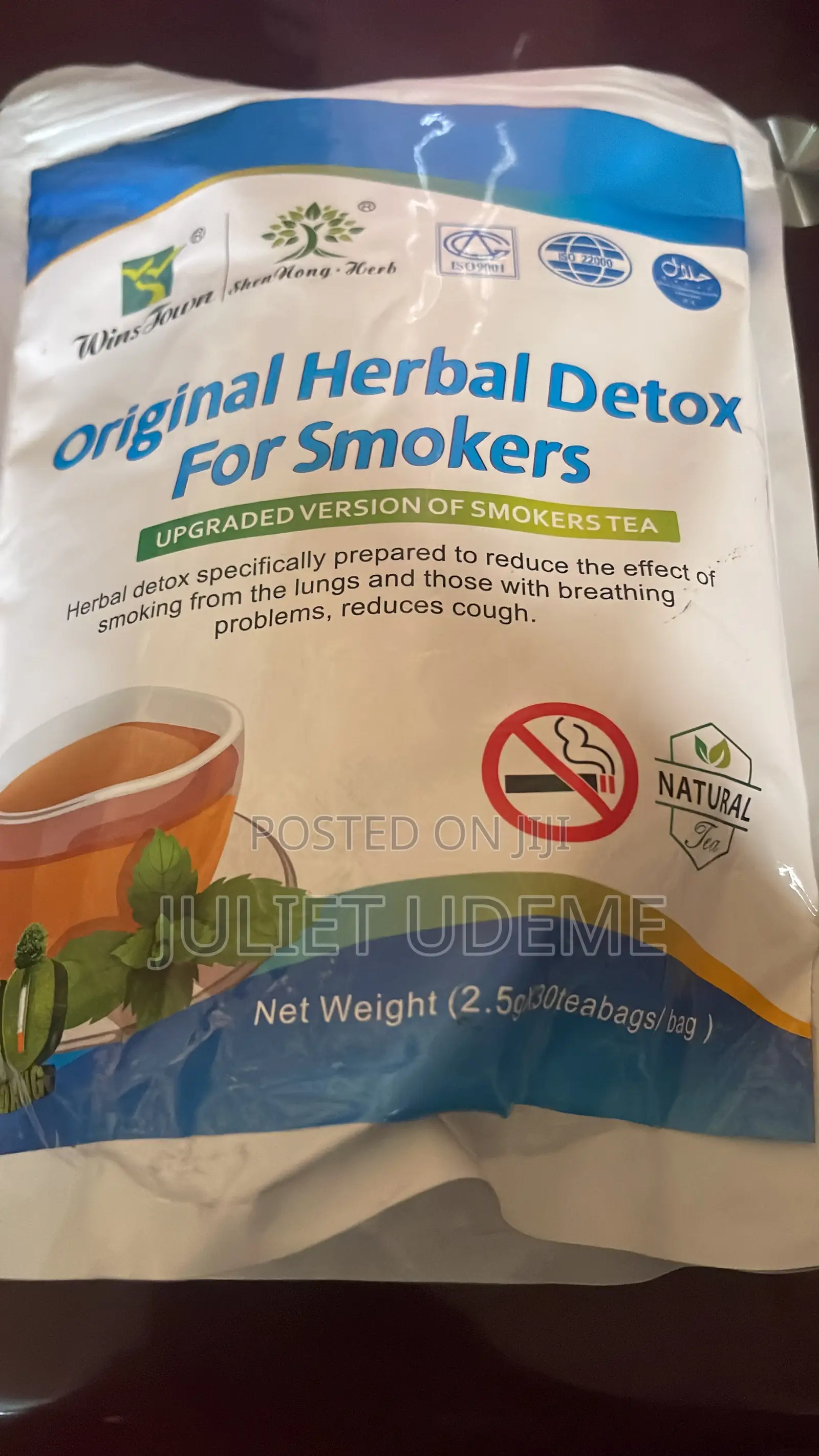 Original Herbal Smokers Detox Tea
