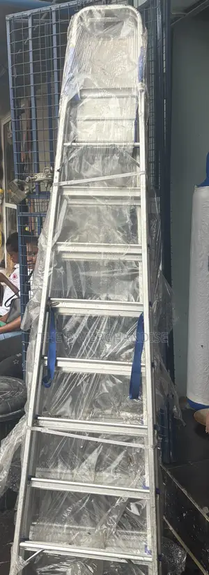 Heavy-Duty Aluminum Folding 8steps Ladders