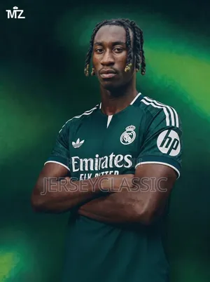 Real Madrid Green Football Jersey – Classic Style