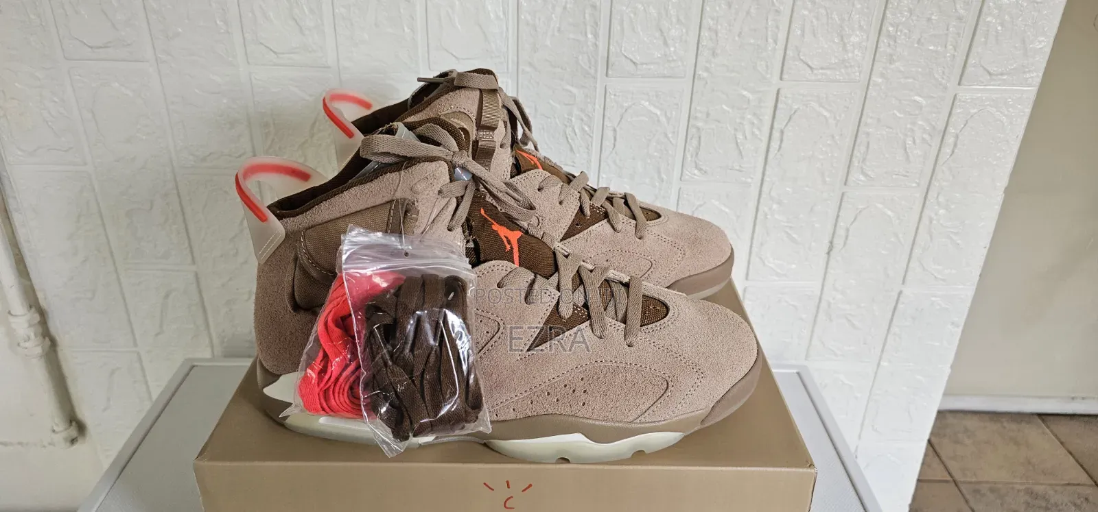 Air Jordan 6 Retro British Khaki Travis Scott