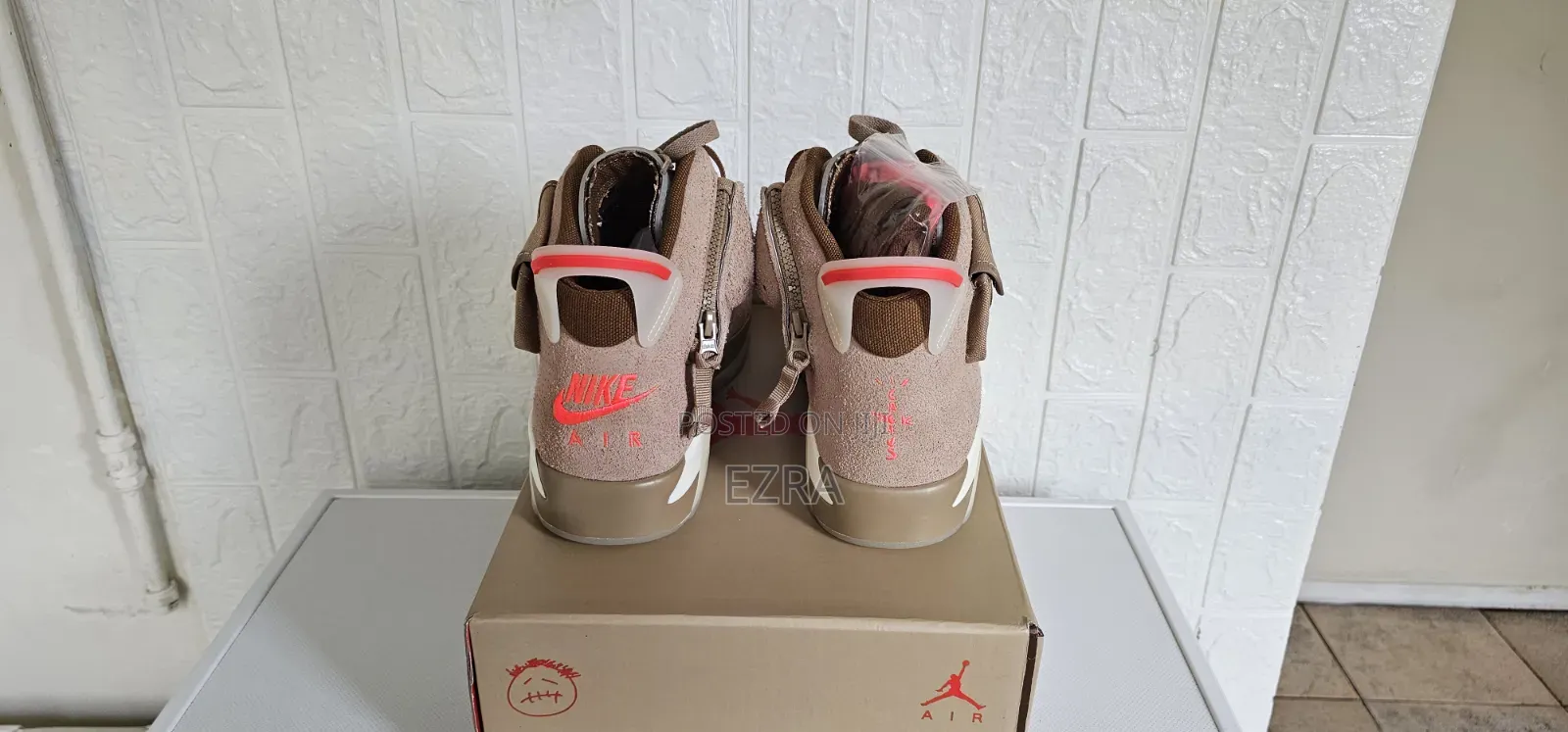 Air Jordan 6 Retro British Khaki Travis Scott