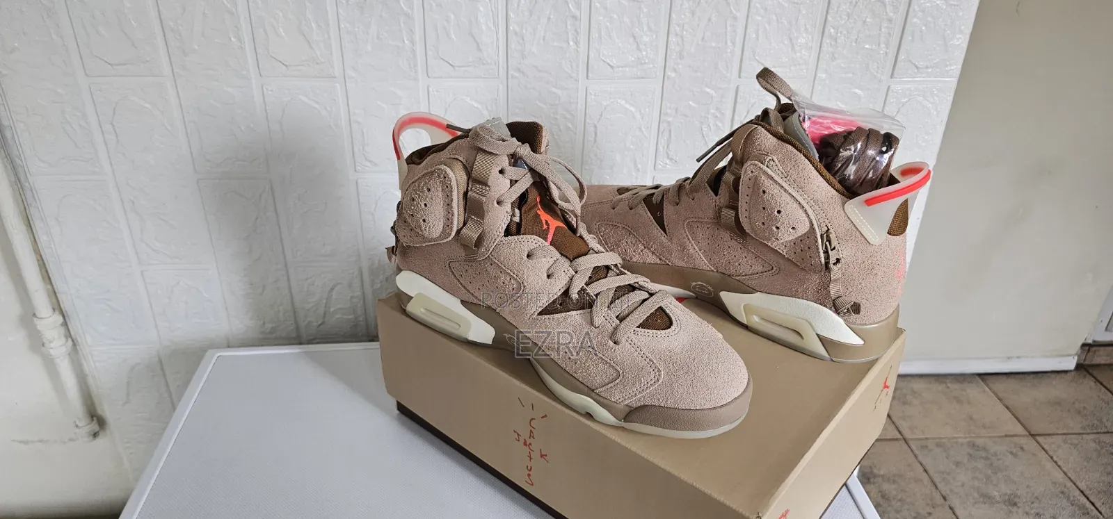 Air Jordan 6 Retro British Khaki Travis Scott