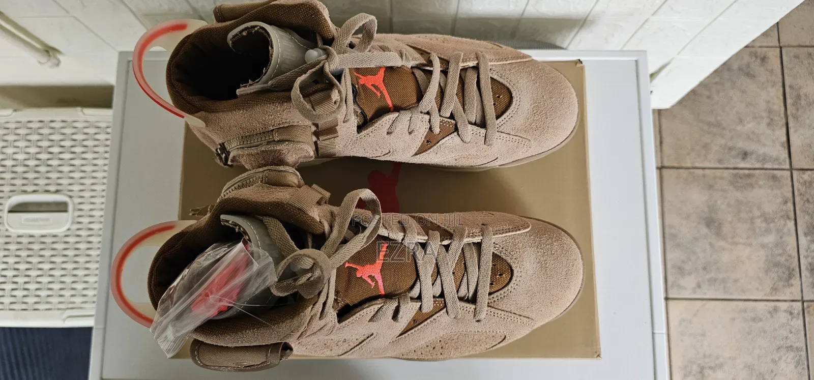 Air Jordan 6 Retro British Khaki Travis Scott
