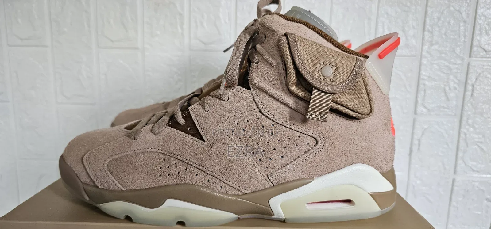 Air Jordan 6 Retro British Khaki Travis Scott