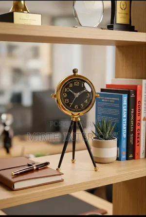 Tripod Table Clock