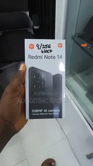 New Xiaomi Redmi Note 14 4G 128 GB Black