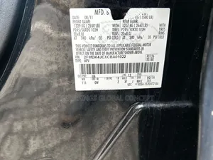 Ford Edge 2012 Black