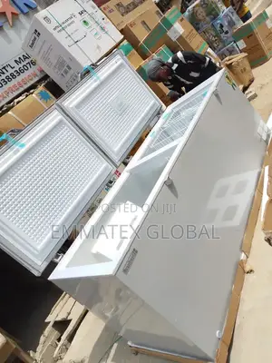600l Inverter Scanfrost Double Door Chest
