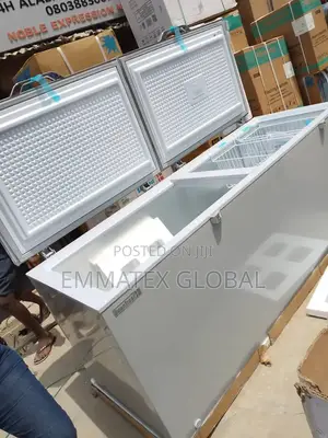 600l Inverter Scanfrost Double Door Chest