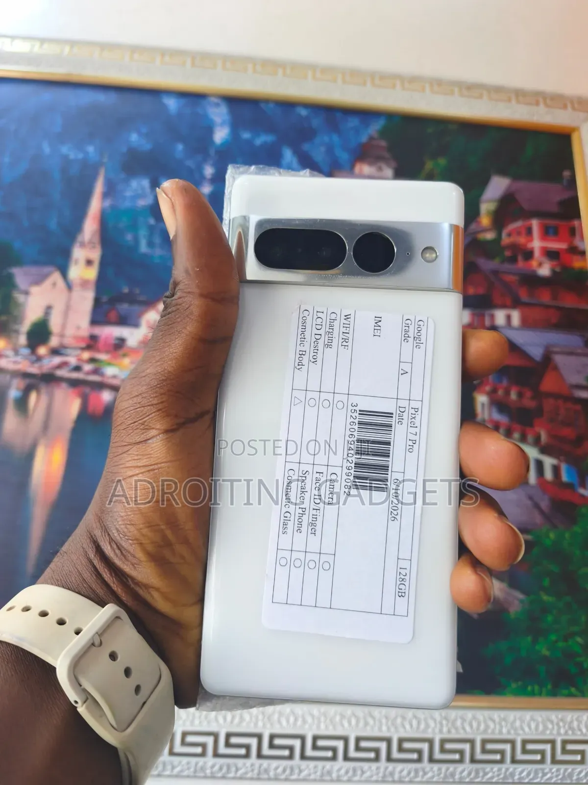 Google Pixel 7 Pro 128 GB White