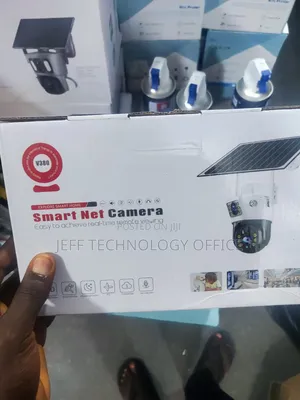 V380 Pro 4g/Wi-Fi Dual-Lens Solar PTZ Security Camera