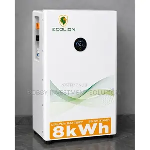 Ecolion 8kwh/24v Lithium Battery