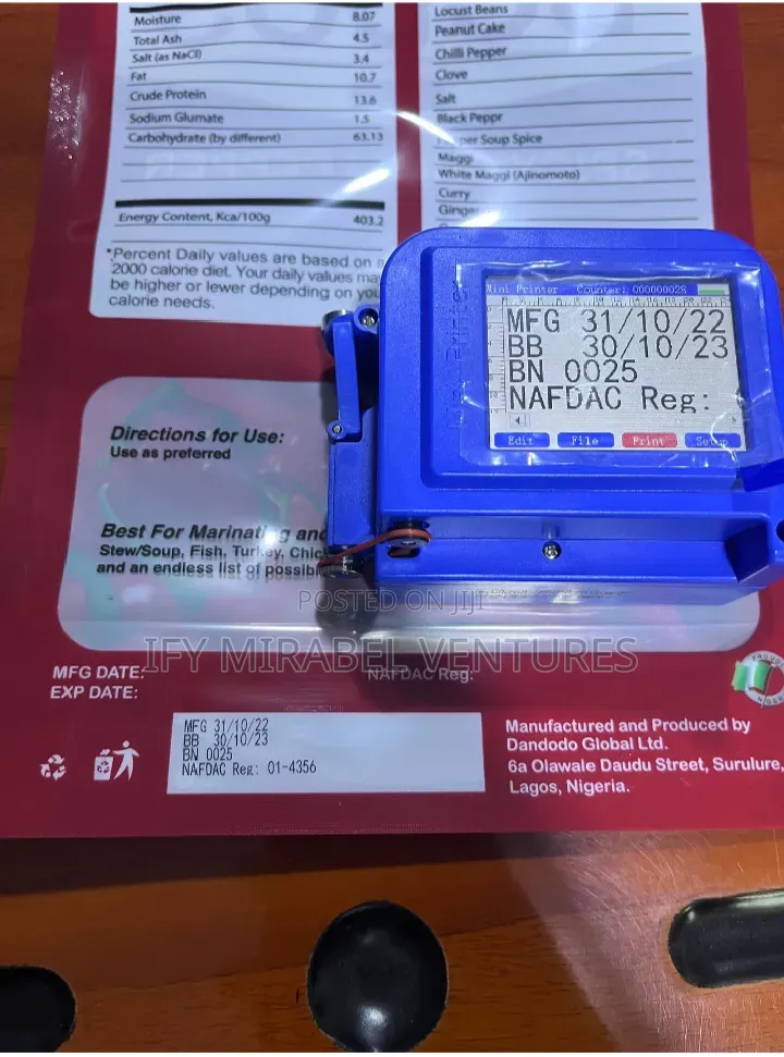Mini Inkjet Coding Machine