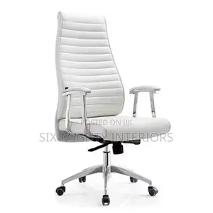 Modern Executive CEO Office Chair - WHITE