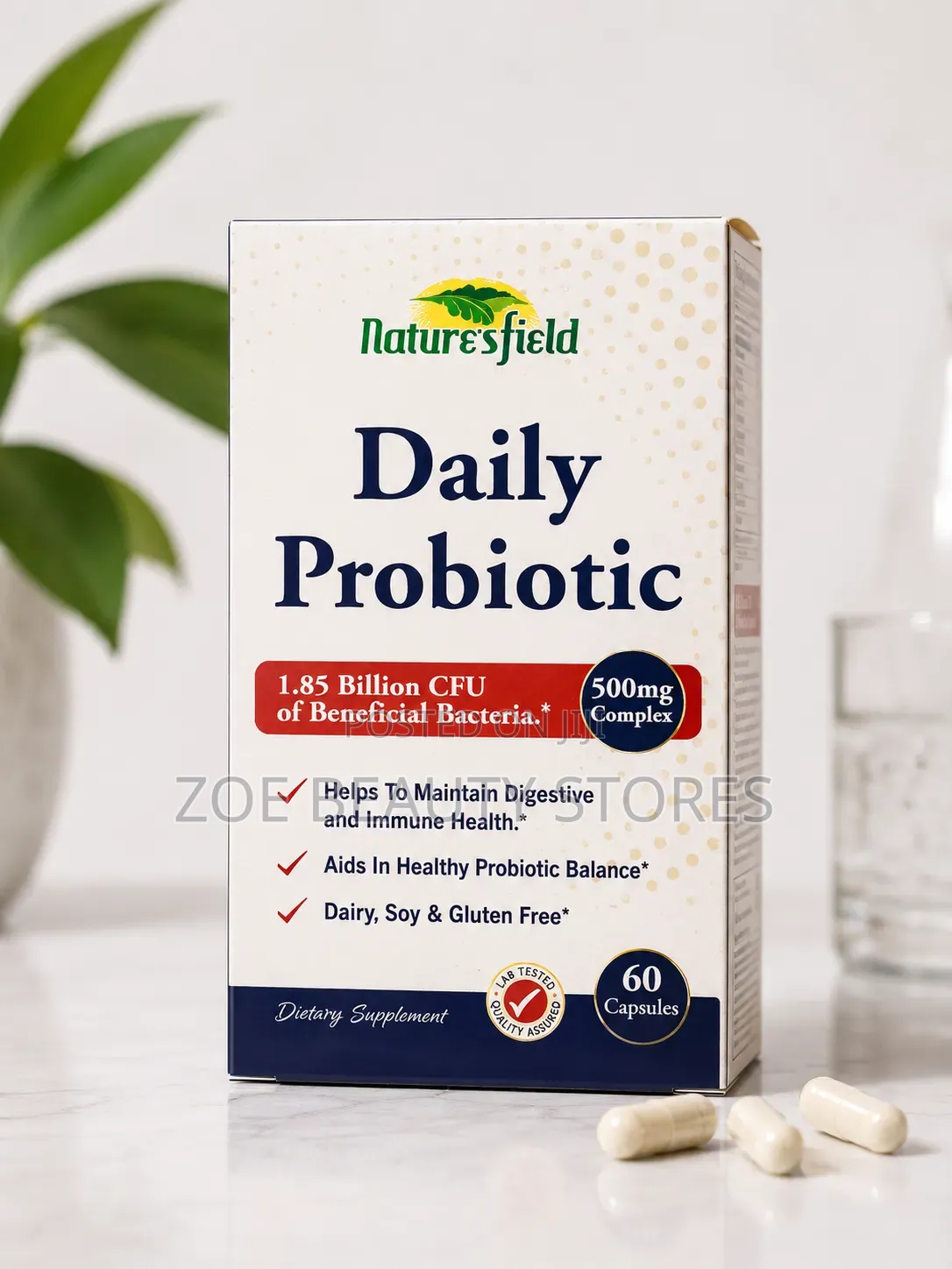 Nature’s Field Daily Probiotic – 60 Capsules