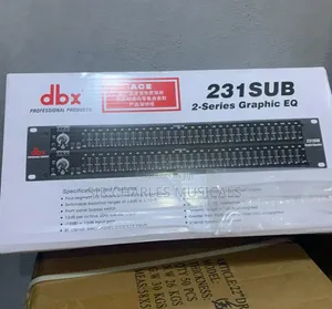 DBX Double Equalizer